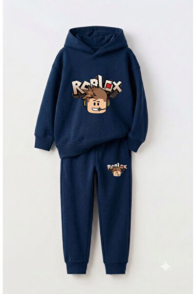 Let's Wear Roblox Fan Premium Sweatshirt & Sweatpants Set for Kids - 2-Piece ...