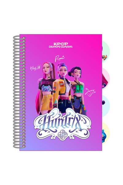 safta Demon Hunters Kpop A7 notebook