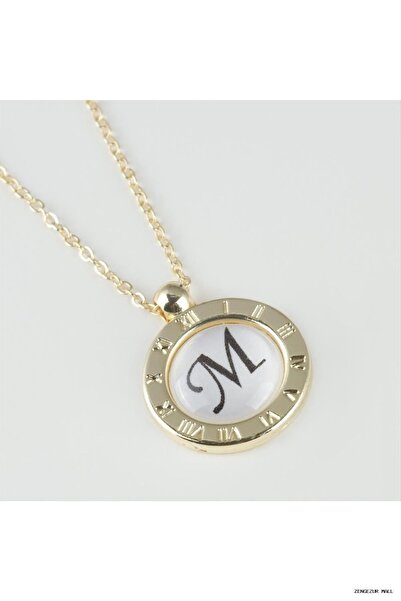 ZERO LAND Zngzrmll End of Series Lettered (21943) Necklace m