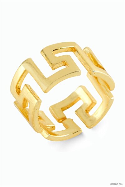 ZERO LAND Zngzrmll Labyrinth Metal (23157) Ring Yellow