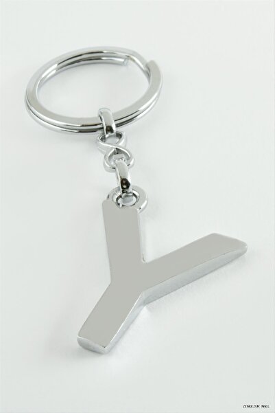 ZERO LAND Zngzrmll Metal Letter (20353) Keychain Y