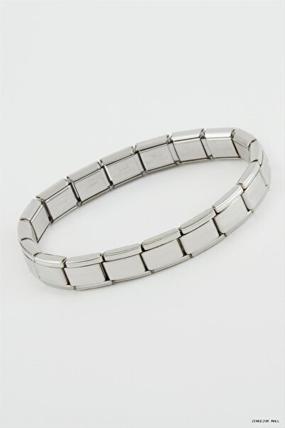 ZERO LAND Zngzrmll Italian Steel Bracelet (20655) Silver Color