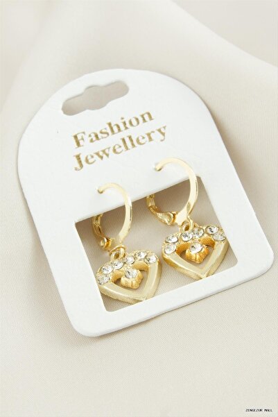ZERO LAND Zngzrmll Moon Star Stone (31259) Earrings Yellow