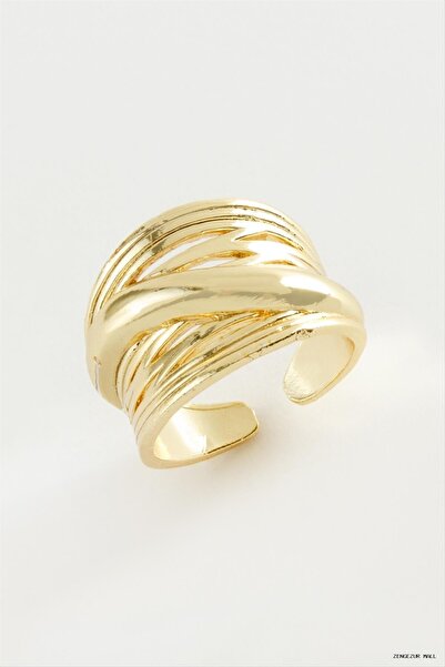ZERO LAND Zngzrmll Cross Metal (25101) Ring Yellow