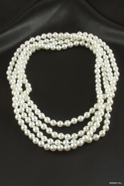 ZERO LAND Zngzrmll 8mm Pearl Necklace 190(31739)Cm White