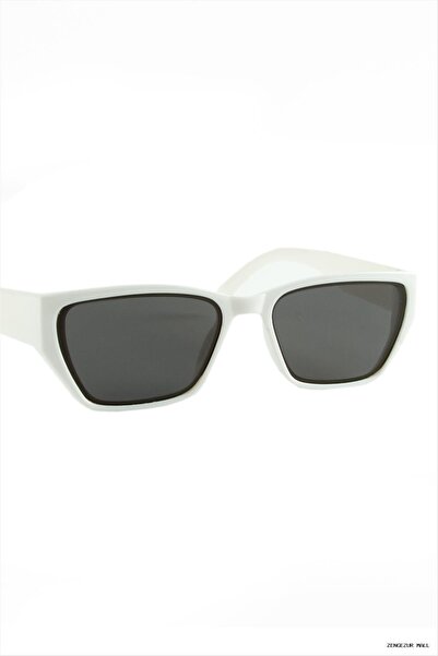 ZERO LAND Zngzrmll Cornered Frame Sun (31735) Glasses White