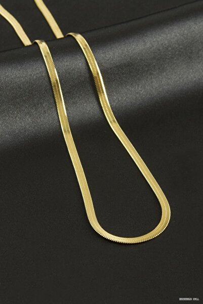 ZERO LAND Zngzrmll Italian Chain Steel Necklace 45 (32312) cm Yellow