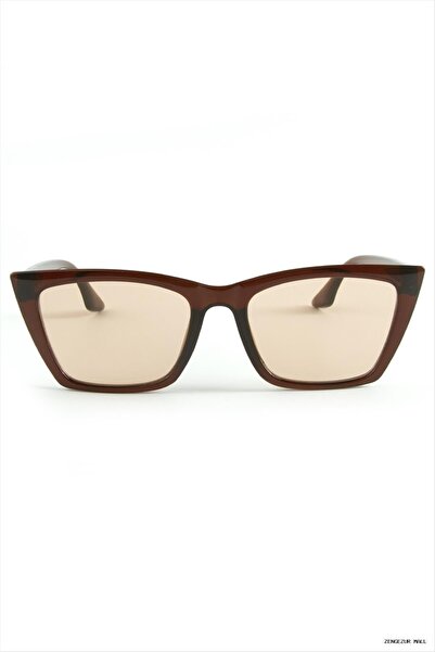 ZERO LAND Zngzrmll Square Framed Sunglasses (31729) Brown