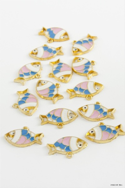 ZERO LAND Zngzrmll Fish Single Handle Enamel Bracelet and Pendant Horse 1 (30...