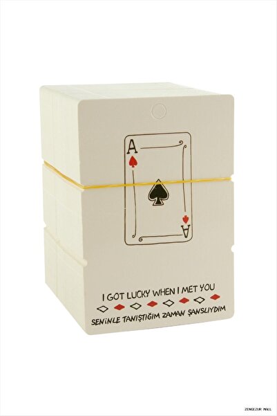 ZERO LAND Zngzrmll Playing Cards Bracelet Card 200 (132914) Pieces Beige
