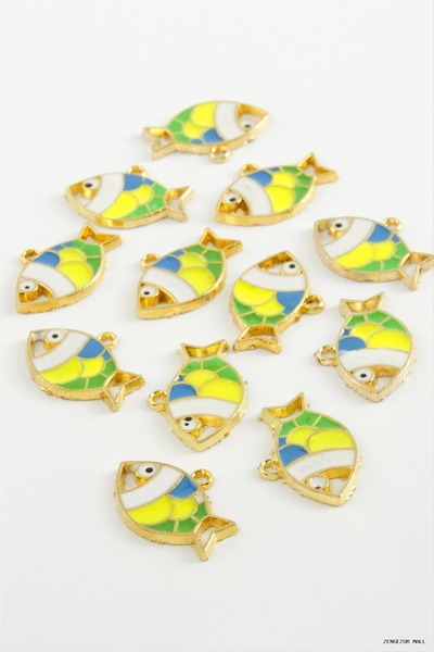 ZERO LAND Zngzrmll Fish Single Handle Enamel Bracelet and Pendant Horse 1 (30...