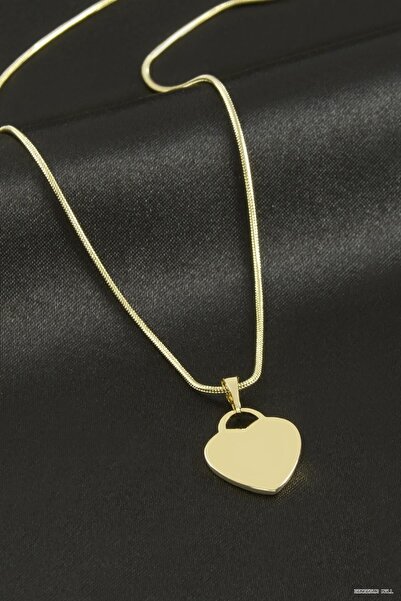 ZERO LAND Zngzrmll Xuping Heart Luxury Steel (54148) Necklace Yellow