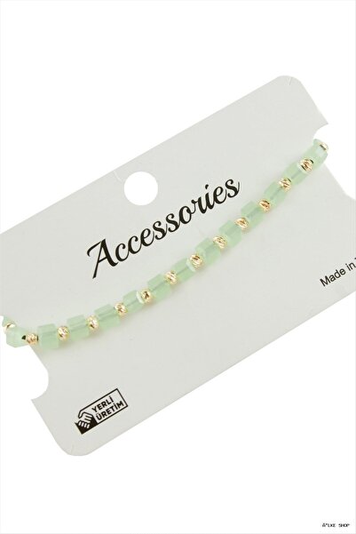 ZERO LAND Ilkestor Cube Crystal Bracelet (60203) Water Green