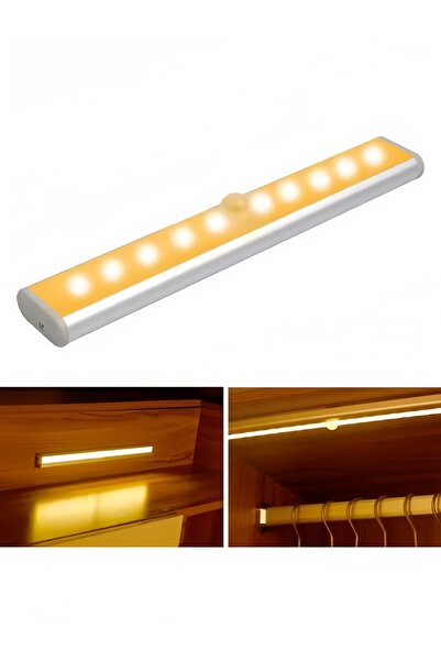 HALAMODO Under Cabinet Lights Built-in Battery,Night Light with Motion Sensor...