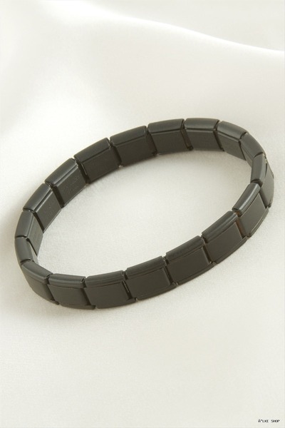 ZERO LAND Ilkestor Italian Steel (55248) Bracelet Black