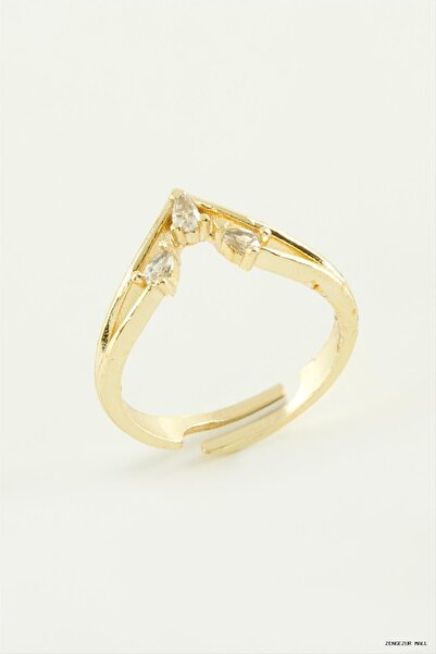 ZERO LAND Zngzrmll Ok Zircon Stone (55416) Ring Yellow
