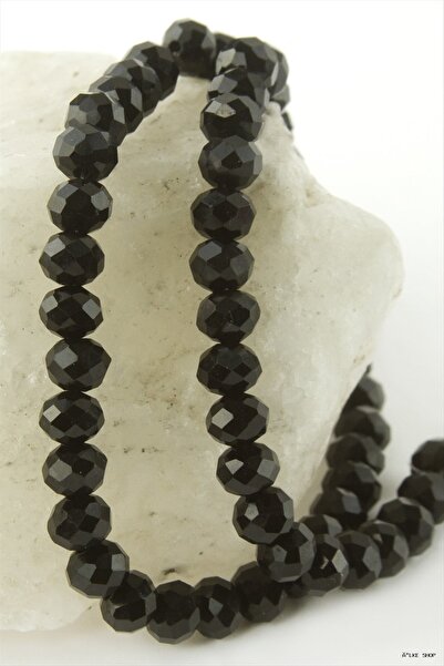 ZERO LAND Ilkestor Colorful Crystal String Stone 8 (60316) mm Black