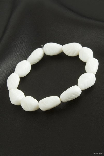 ZERO LAND سوار ILKESTOR Zr Model Oval Glass (05942) باللون الأبيض