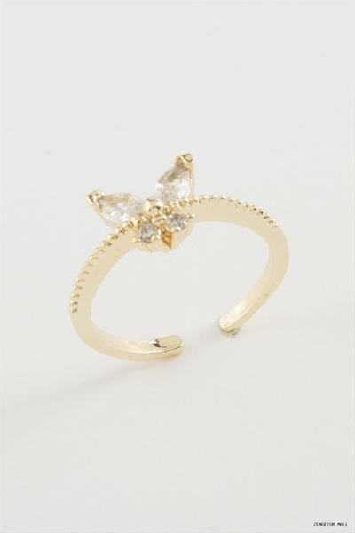 ZERO LAND Zngzrmll Zircon Stone (60510) Ring Yellow