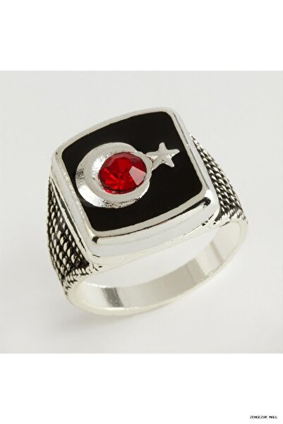 ZERO LAND Zngzrmll Moon Star Metal Men's Ring Silver (61854) Color 21