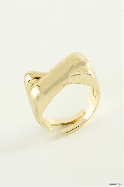 ZERO LAND Zngzrmll Cross Metal (55342) Ring Yellow