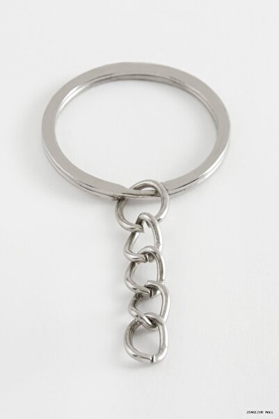 ZERO LAND Zngzrmll Fine Keychain Horse 3 cm (61907) Silver Color