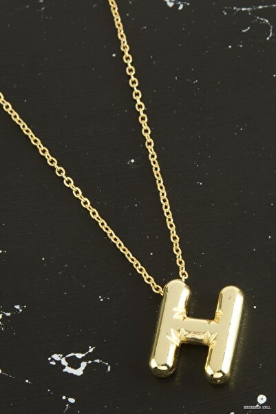 ZERO LAND Zngzrmll H Letter Balloon (63151) Pendant Yellow