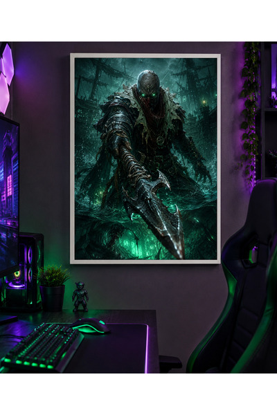 Miutic Print Studio Tablou Gaming League of Legends – Pyke, Asasinul Adâncuri...