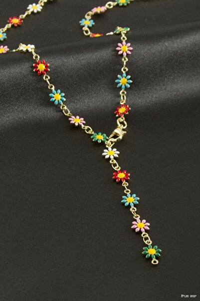 ZERO LAND Ilkestor Papatya Mineli Y (64933) Necklace Yellow