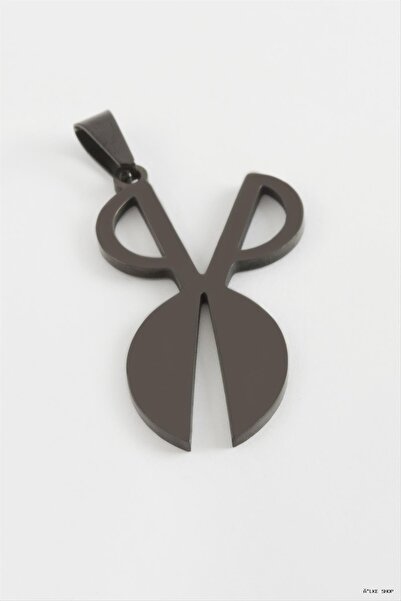 ZERO LAND Ilkestor Scissor Steel Pendant 4 (232603) cm Black
