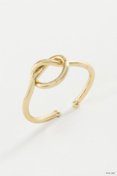 ZERO LAND Ilkestor Chain Shaped Metal (65036) Ring Yellow