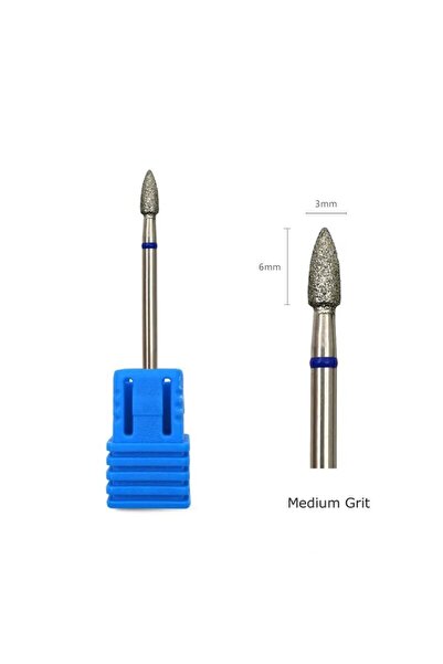 Choice G0306D-M HYTOOS Cone Diamond Burr Nail Drill Bits Rotary Russian Cutic...