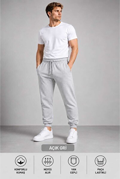TREND ALİSSE Berlin Men's Sweatpants - Comfortable Loose Sweatpants with Pockets