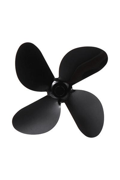 Choice black Heat Power Stove Top Fan For Wood Burner Log Burning Fire 4 Blad...