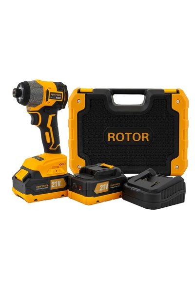Rotor Masina de gaurit si insurubat pe acumulator Rotor, 21V, 3Ah, 240Nm, 220...