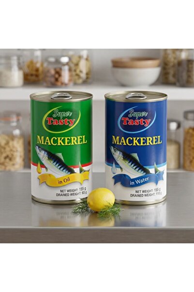 Tasty Super Mackerel In Oil 155g