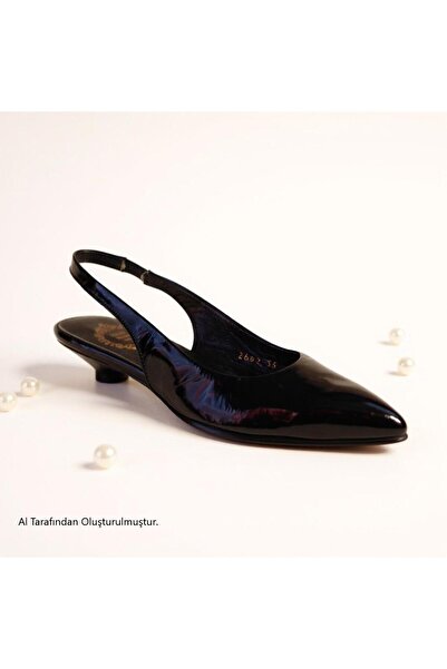 NISH N2662 Women's Genuine Leather Patent Leather Ballerinas