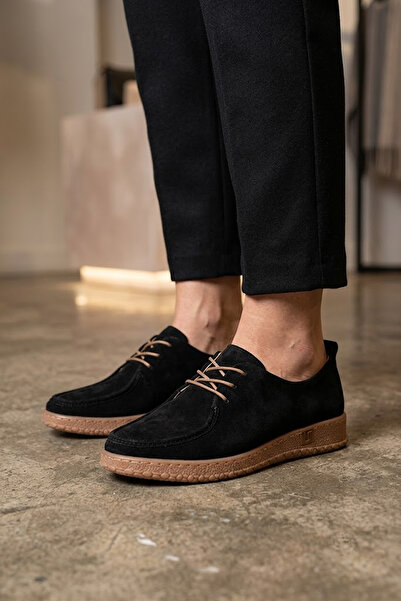Solly Es230 Black Genuine Leather Shoes