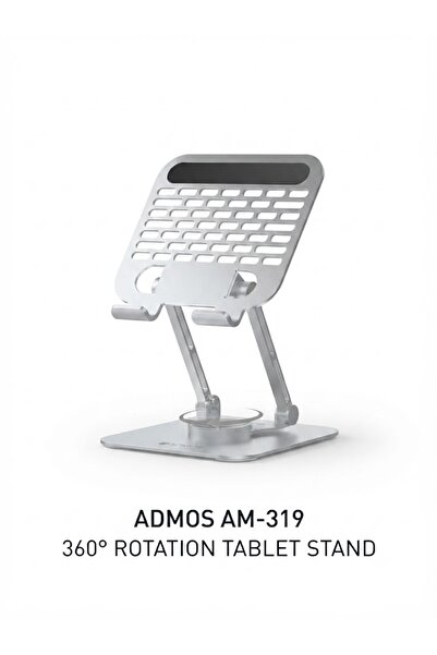 Bionic AM-319 Adjustable Tablet Stand, 360° Rotating Aluminum Alloy Desktop H...