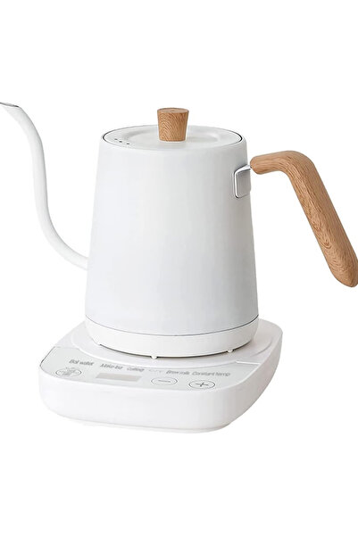 GGEROU Gooseneck Electric Kettle Temperature Control 0.8L, 4 Modes Pour Over ...