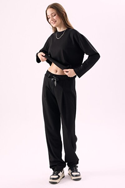 CrepTekstil Crep Women's Soft Textured Viscose Diver Comfortable Cut Sweatshi...