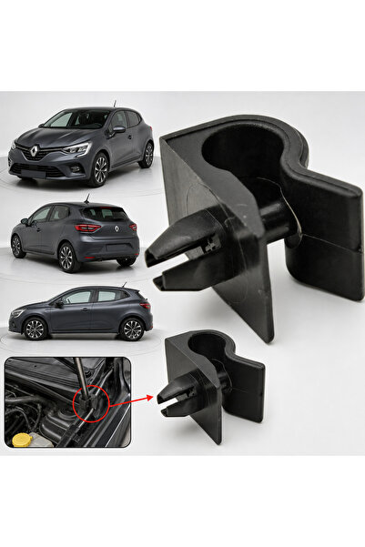 ZETOTO Renault Clio V 2019-2026 BJA/BJX 1.5 dCi K9K Kaput Dayama Demir Klipsi