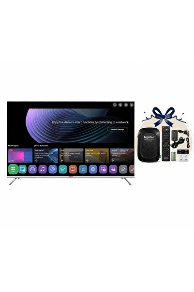 Prime Prime 65" Smart Forkee Webos Qled Tv Pr65Qled+Vogica Receiver