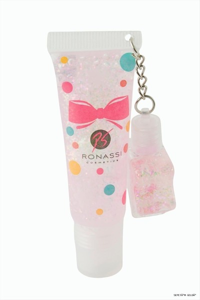 ZERO LAND Spt-Gld Royal Star Keychain Lip Moisturizer (102952) Pink