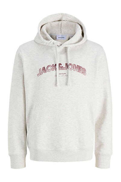 Jack & Jones Ανδρικό φούτερ με στάμπα στο στήθος κανονικής εφαρμογής - Avery