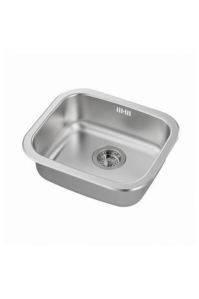 OEM Chiuvetă încorporată, 1 cuvă 46x40 cm inox FYNDIG Chiuvete bucătărie