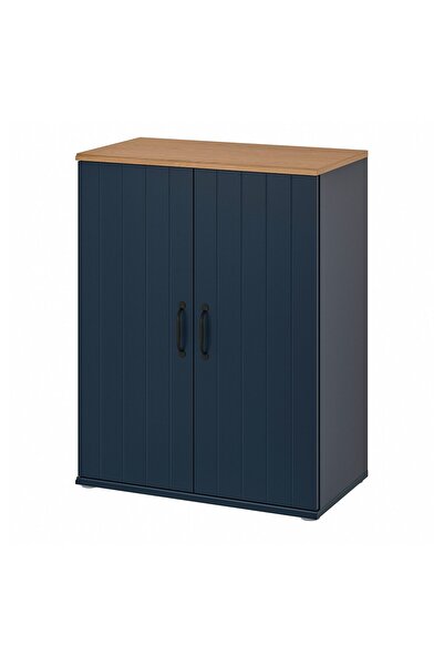 OEM Corp cu uşi 70x90 cm negru-albastru SKRUVBY Corpuri