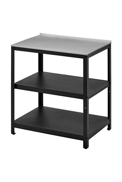 OEM Etajeră pentru insulă bucătărie 86x61 cm negru/inox exterior GRILLSKÄR Un...