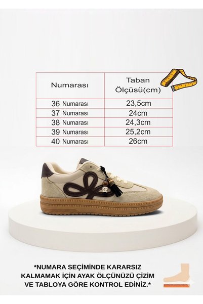 Mia marya Winter-Ready Suede Detailed Women's Sneakers - Comfortable Flat Sole Casual Sneaker + Socks as a Gift