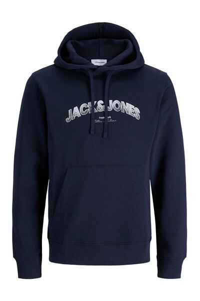 Jack & Jones Ανδρικό φούτερ με στάμπα στο στήθος κανονικής εφαρμογής - Avery